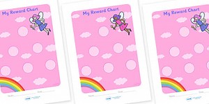 Fairy Sticker Reward Chart (30mm)