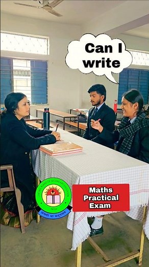 Class 12 Practical Exam 2025 | Class 12 Maths Practical #ytshorts #shorts #viral #cbseboardexam2025