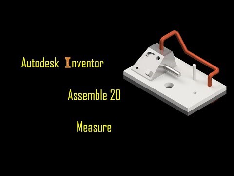 آموزش اینونتور جلسه ی چهل و سوم/ اندازی گیری | Inventor Tutorial for Beginners/ Measure