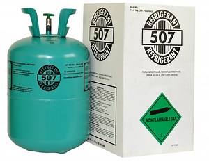 [Hot Item] 11.3kg Refrigerant Gas R507A Mixed by R143A and R125 Refrigerant