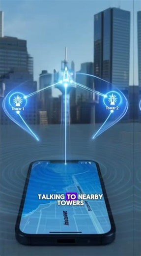 Why Your Phone Knows Your Location Even When GPS Is Off #techfacts #smartphonetips #techshorts