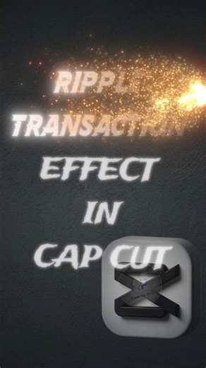 Ripple Transition effect in cap cut