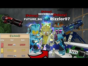 Trying To Kill The Top Felony In Jailbreak! Blockman Go (Part-21) ‪@KingPlayzBG‬