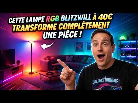 This €40 BlitzWill RGB lamp completely transforms a room! 😱