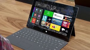 Microsoft Surface Werbung