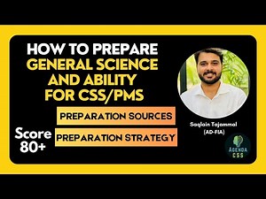 How to prepare GSA | Sources for best preparation of General Science and Ability for CSS 2023