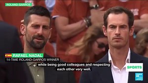 Rafael Nadal receives emotional farewell on first day of French Open