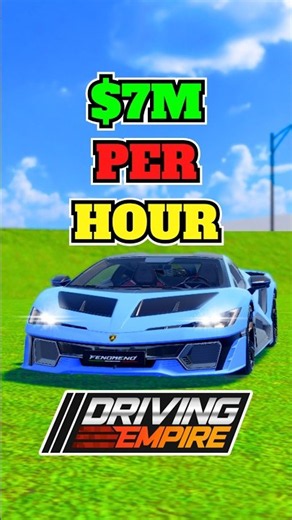 How To Make $7,000,000+ An Hour in Driving Empire!