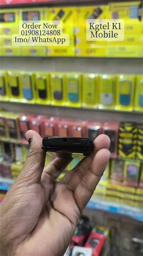 Kgtel K1 Folding Mobile Dual Sim 2.4 Inch Display 1000 Mah Battery New Intact Box