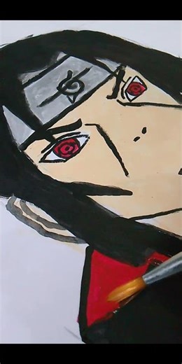 Drawing of itachi 😈#itachi #shorts