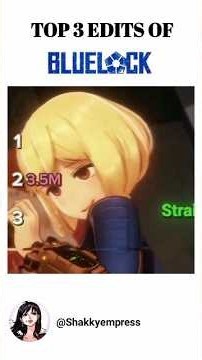 Top 3 edit of bluelock part-32 #bluelock #viral #shorts #prime #edit #bluelockedit