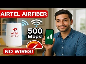 Airtel AirFiber 2025: Plans, Speed & Benefits Unveiled!