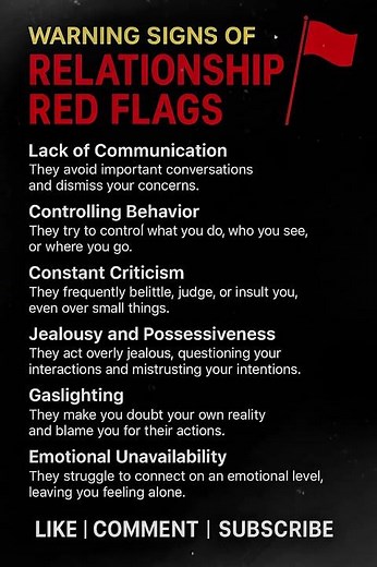 7 Warning Signs of a Toxic Partner | Relationship Red Flags You Must Not Ignore
