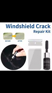Automotive Glass Nano Repair Fluid Window Broken Glass Nano Repair Tool Set Black Magic Windshield Crack Chip Repair Kit | Gadgets Draz | Facebook