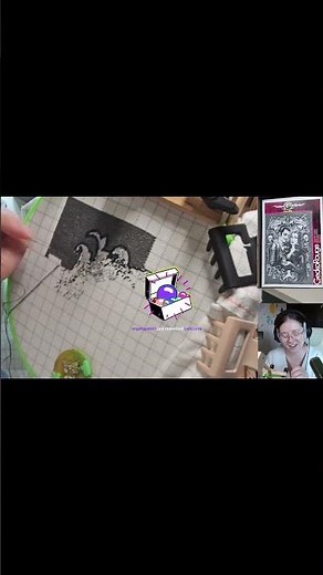 Cross stitch progress from today (timelapse) #crossstitch #crossstitchtimelapse #flosstube