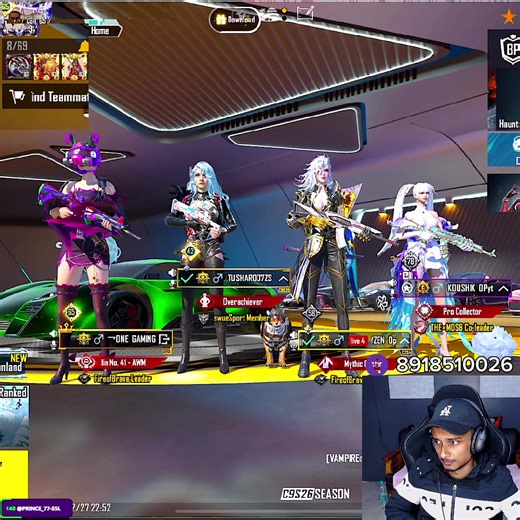 ROAD TO TOP 100 CONQUEROR 🔴 RANK PUSH || G-ONE GAMING | G-ONE Gaming