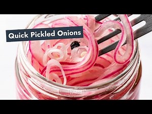 How to Make Quick Pickled Onions
