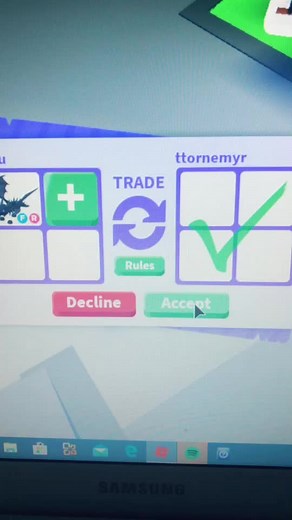 𝕋𝕣𝕦𝕤𝕥 𝕥𝕣𝕒𝕕𝕚𝕟𝕘!! /E /T #foryou #foryoupage #roblox #viral #fyp #fy #adoptme #trust #trading