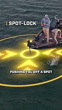 Spend more time fishing & less time worrying about boat control with Spot-Lock 🎯🔒 #MinnKota