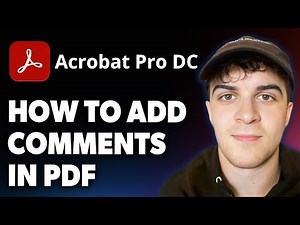 How to Add Comments in PDF Using Adobe Acrobat Pro DC [2025 Full Guide]