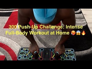 300 Push-Up Challenge: Intense Full-Body Workout at Home 🥵😱🔥