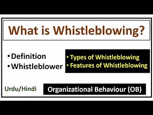 What is Whistleblowing? Types and Features of Whistleblowing