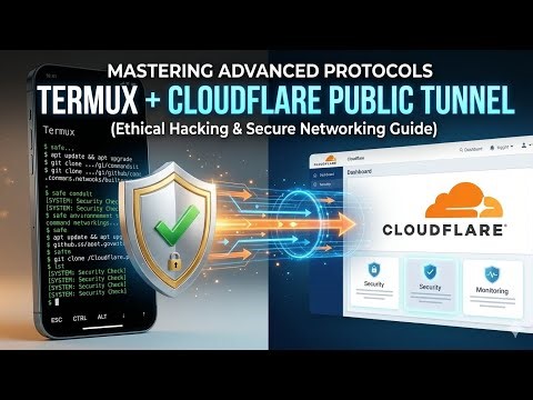 "How to Create a Public URL for Localhost using Termux & Cloudflared"
