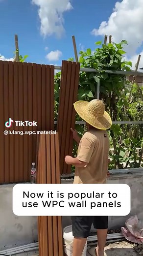 Unique Courtyard Garden Design with Aluminum and WPC