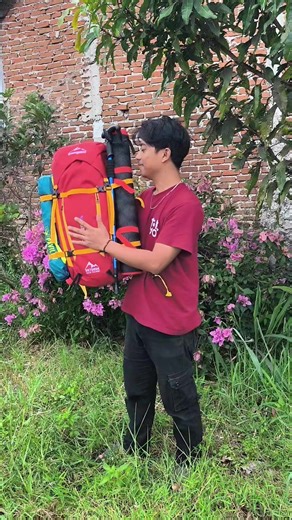 zeeger climber series 45L merah menyala abangku 🔥🥵