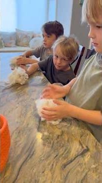 Kindergarten Homeschool | wool carding Day 5