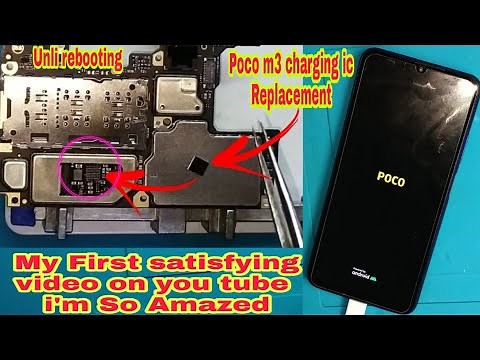 Poco M3 Charging ic Replacement | Unli Rebooting System~Very Satisfying Repair Video~Amazing Result!