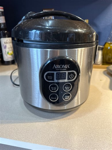 Watch Aroma rice cooker and Royal basmati rice is the best combo! on Amazon Live