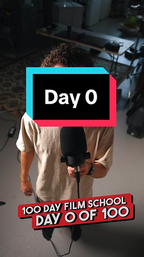Day 0 of 100 day film school... here we go! #filmmaking #camera #videographer #creator