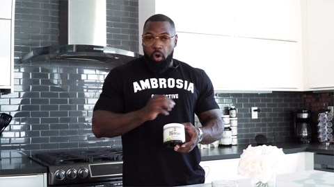 Ambrosia Superfood Organ & Cycle Support Powder | Liver & Kidney Support with Milk Thistle, Red Yeast Rice & CoQ10 | 13 Superfood Ingredients | 30 Servings | Sour Gummy Candy