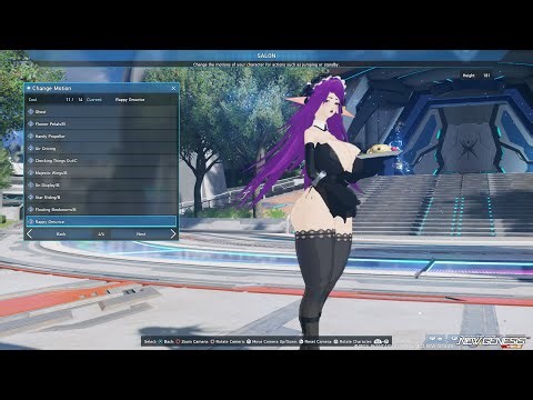 PSO2 NGS Character Creation Tutorial, Dark Eclair Mia