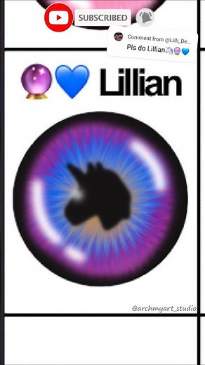 Eye Serie#103 |Lillian|🔮💙Procrate #procreate#art#shorts #eyedrawing#emoji #digitaldrawing