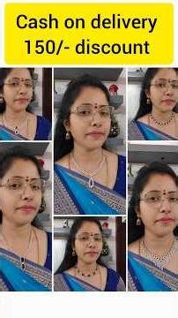 Blue stone necklace | One gram gold jewellery | One gram gold necklace | Lush Queens jewellery