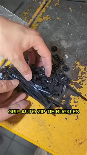 Reusable Strength Meets Quick-Release Security 🔗⚡ Buy It Now ➡️ https://quickmechtools.com/products/grip-auto-zip-tie-buckles #ZipTieBuckles #ReusableTools #QuickMechTools #Fyp | Quickmechtools