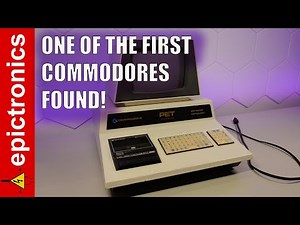 Commodore PET 2001 1977 Teardown. Early low serial number pre-production. One of the first 100 PETs.