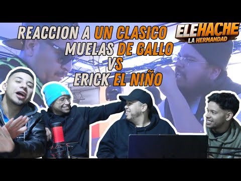 REACCION A MUELAS DE GALLO 🇲🇽 VS ERICK EL NIÑO 🇲🇽 ELEHACHE🇻🇪 ¿MAS SANGRIENTO QUE AHORA?