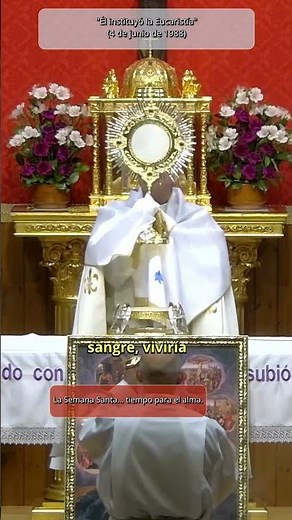 Eucharist: the promise of eternal life that many forget | Message from Our Lady of El Escorial