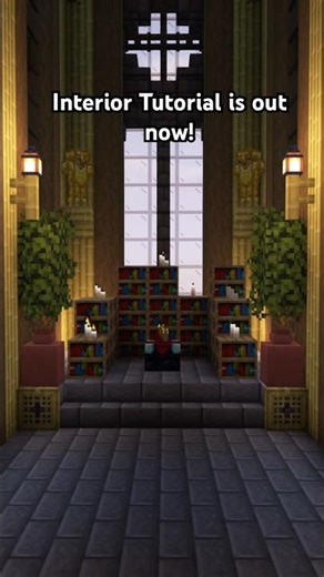 we dropped the interior tutorial for our hohenzollern inspired castle #minecraft #ideas #tutorial