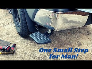 AMP Research Bed Step Install! Will it support me?!