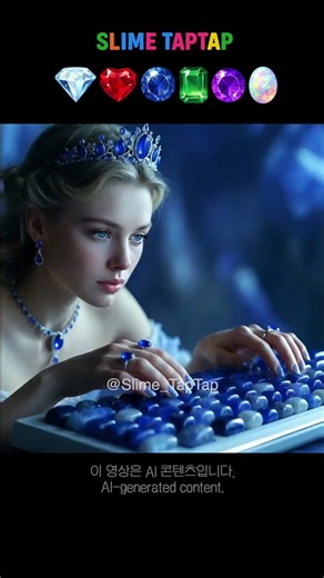 보석 공주들과 함께하는 타이핑👑💎 | Princess Gem Typing ASMR | 宝石姫とタイピングASMR #asmr #relaxing #ai