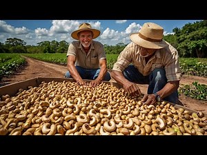Massive Cashew Harvesting and Processing – Inside the Nut Industry