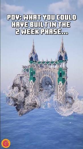 I Built The Best Sky Base In Minecraft #minecraft #minecraftbeauty #minecraftbuilds #minecraftideas