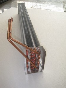 [Hot Item] Island Cabinet Evaporator Chest Freezer Evaporator Condenser Unit Aluminium Finned Copper Tube Evaporator Coil for Commercial Freezer