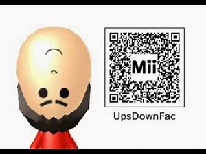 Frezhor - Mii Maker - Upside Down Face - Free giveaway QR Code - (3DS/WiiU/2DS/3DS XL)