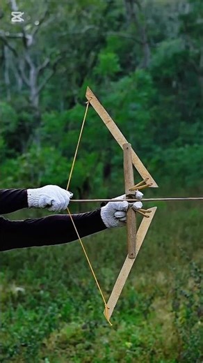 Project Power Me Craft With Slingshot #diy #craft #youtubeshorts #wood #bamboo