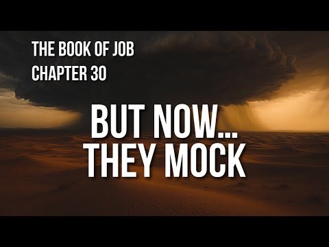 Job Chapter 30: When the Mockers Rise